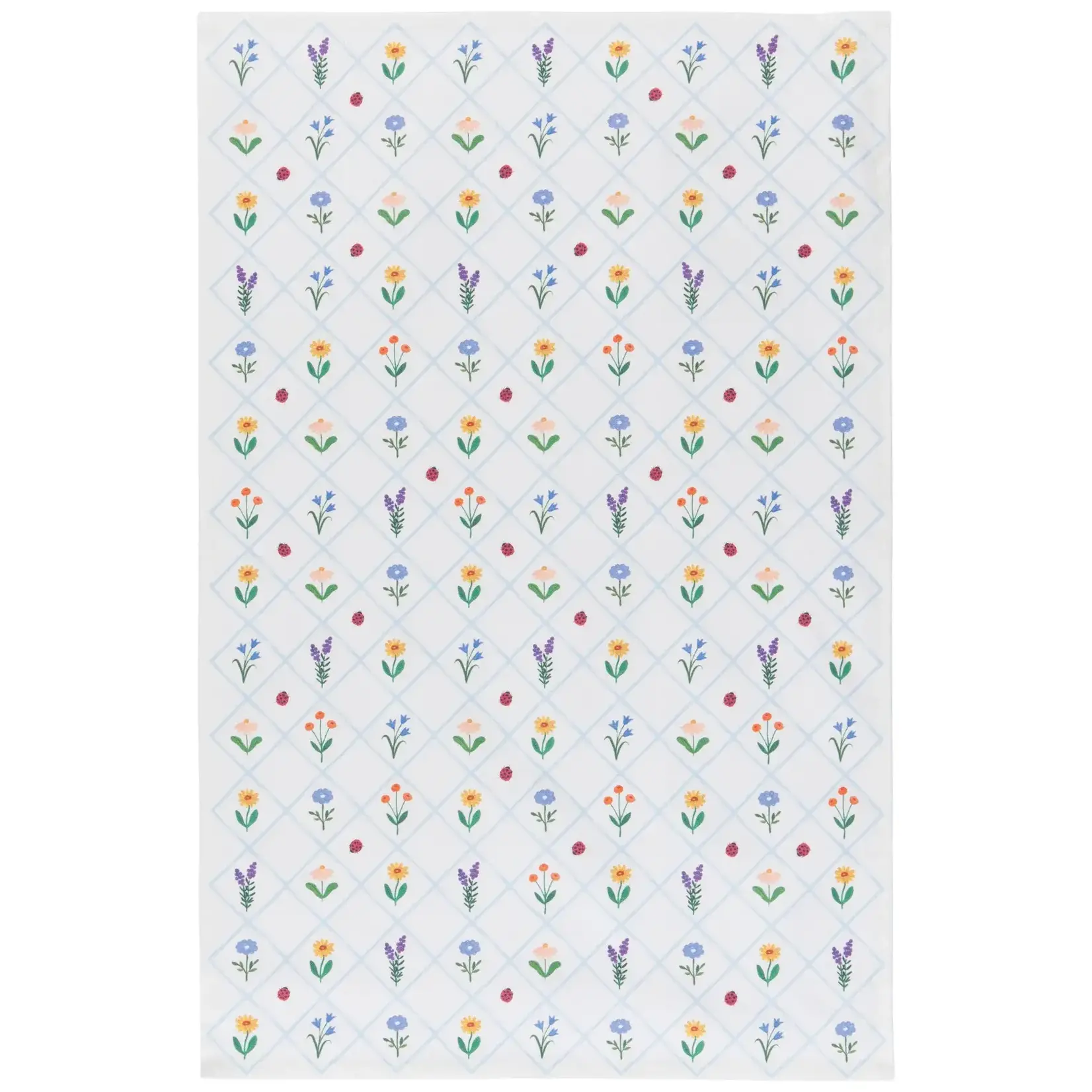 Hand Picked Printed Dishtowel
