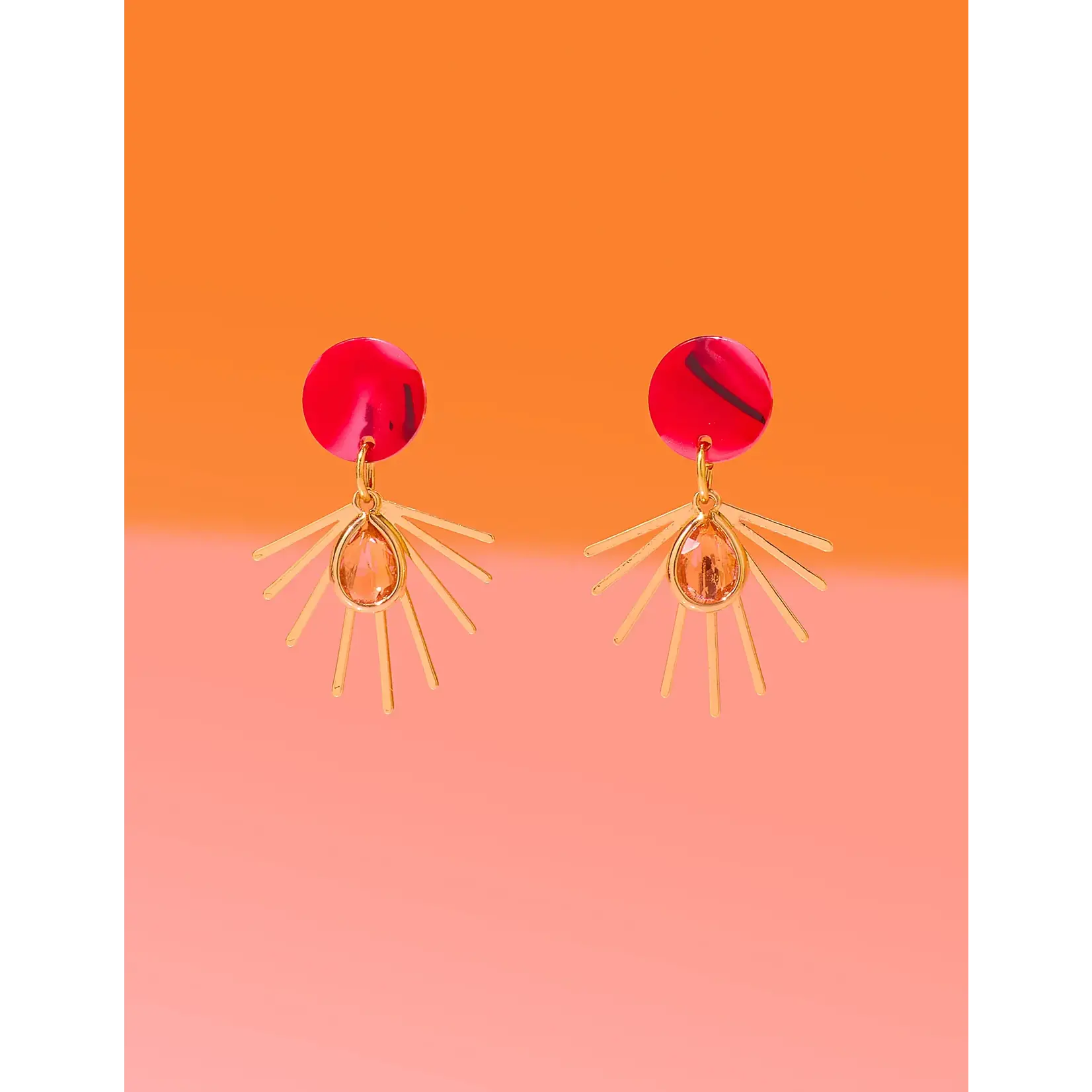 Be Mine Red Small Dangles