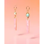 Glam Resort Jade Post Earrings