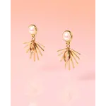 Pearl Starburst Small Dangles