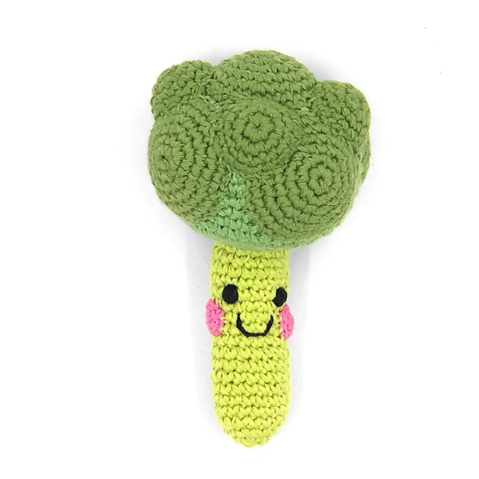 Crochet Rattle - Broccoli