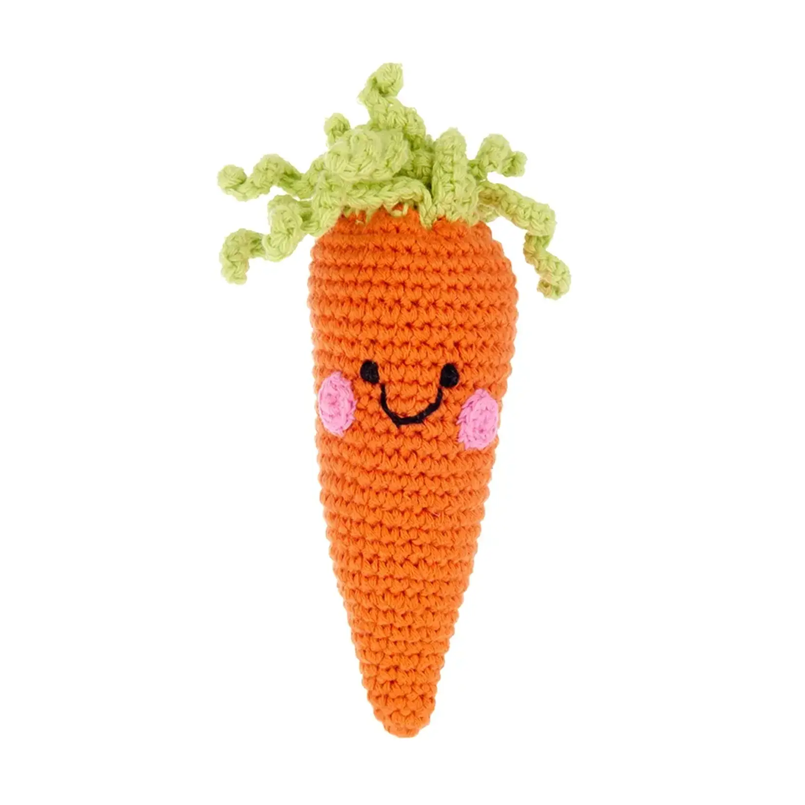 Crochet Rattle - Carrot
