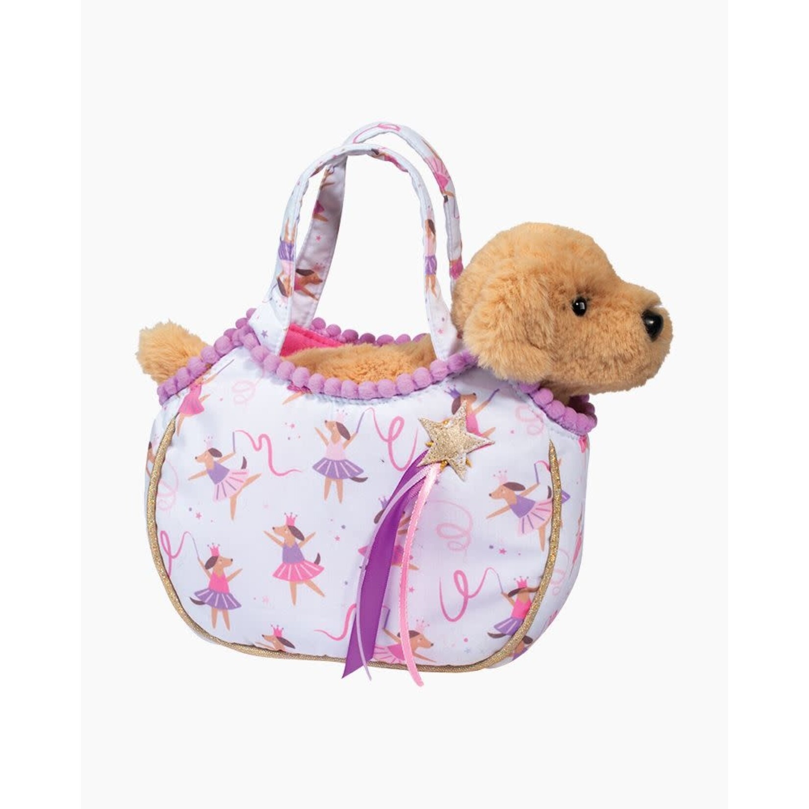 Douglas Toys Dancin' Pups Sassy Sak - Golden Retriever