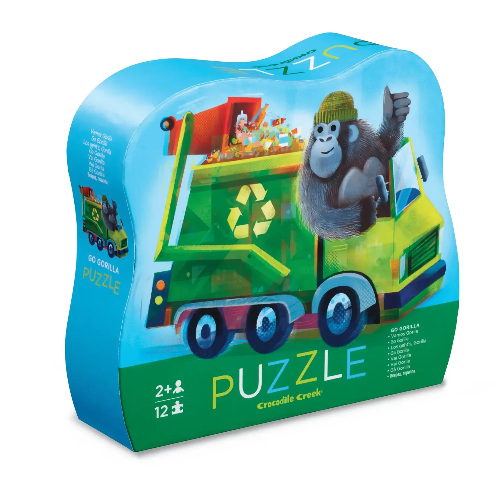Crocodile Creek Go Gorilla - 12 Piece Puzzle