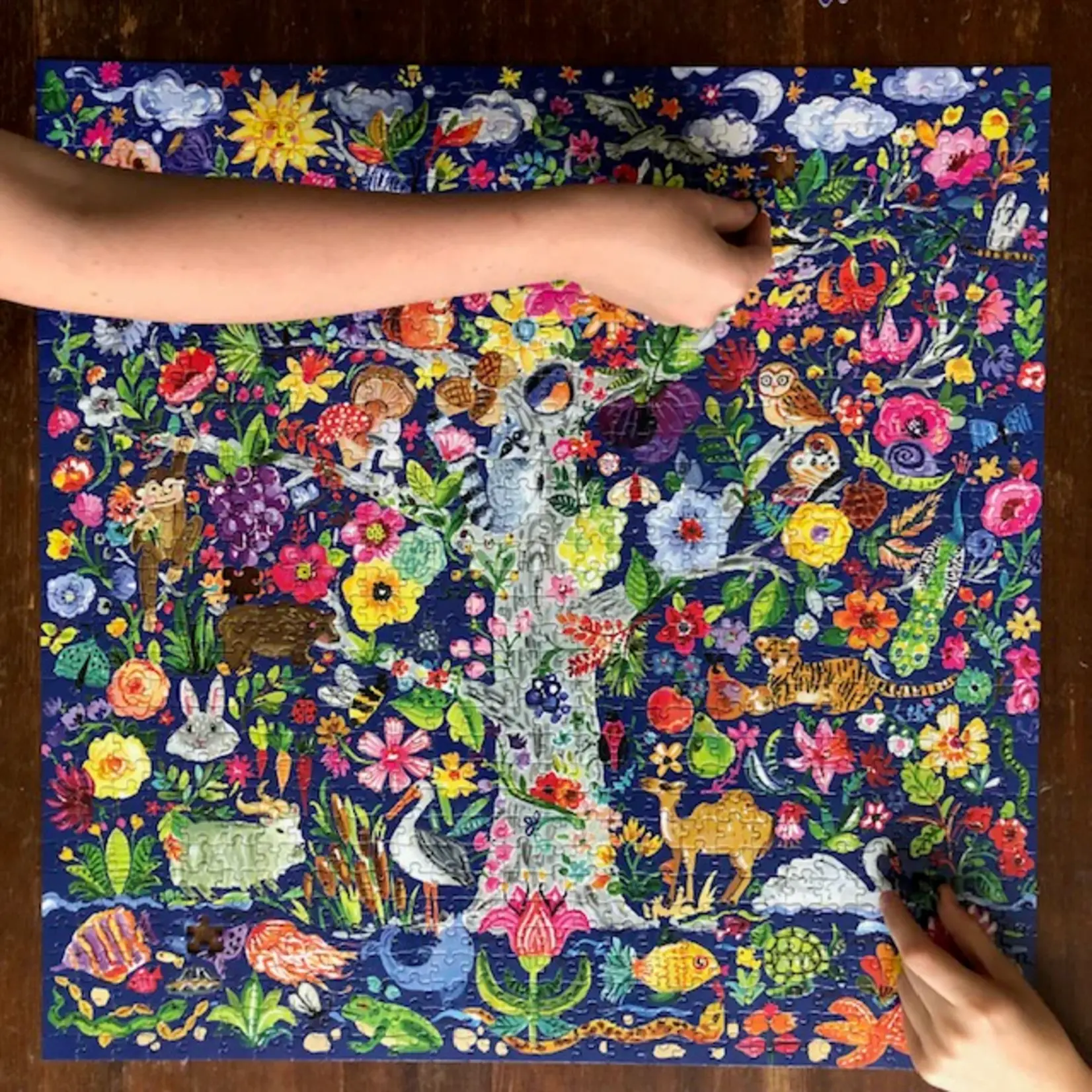 eeboo Tree of Life 1000 Piece Puzzle