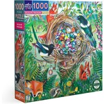 eeboo Wildlife Treasure 1000 Piece Square Puzzle
