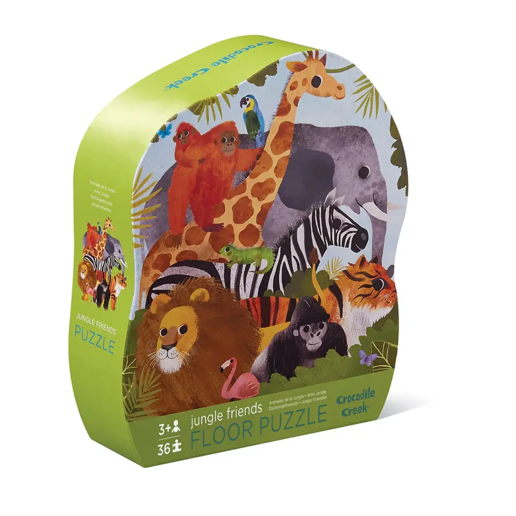 Crocodile Creek Jungle Friends 36 Piece Puzzle