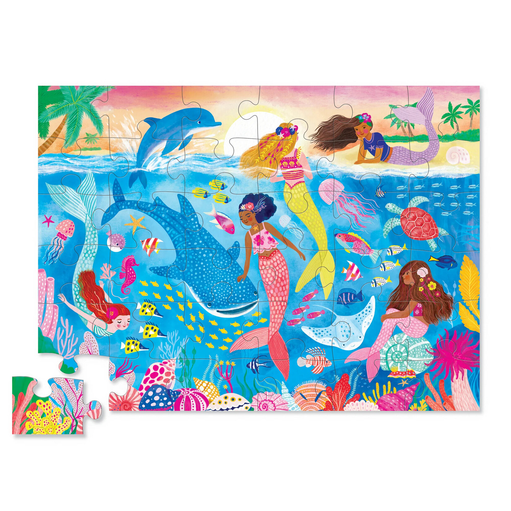 Crocodile Creek Mermaid Dreams 36 Piece Puzzle