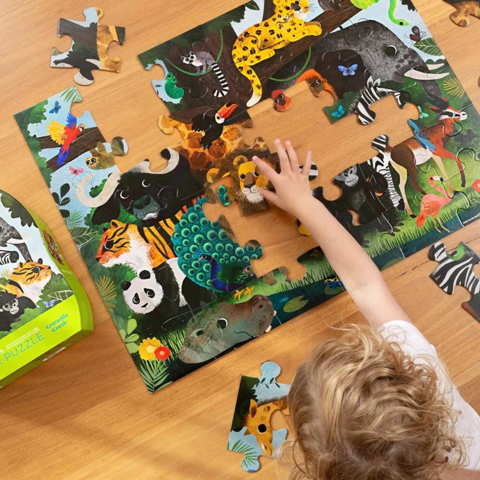 Crocodile Creek Jungle Friends 36 Piece Puzzle