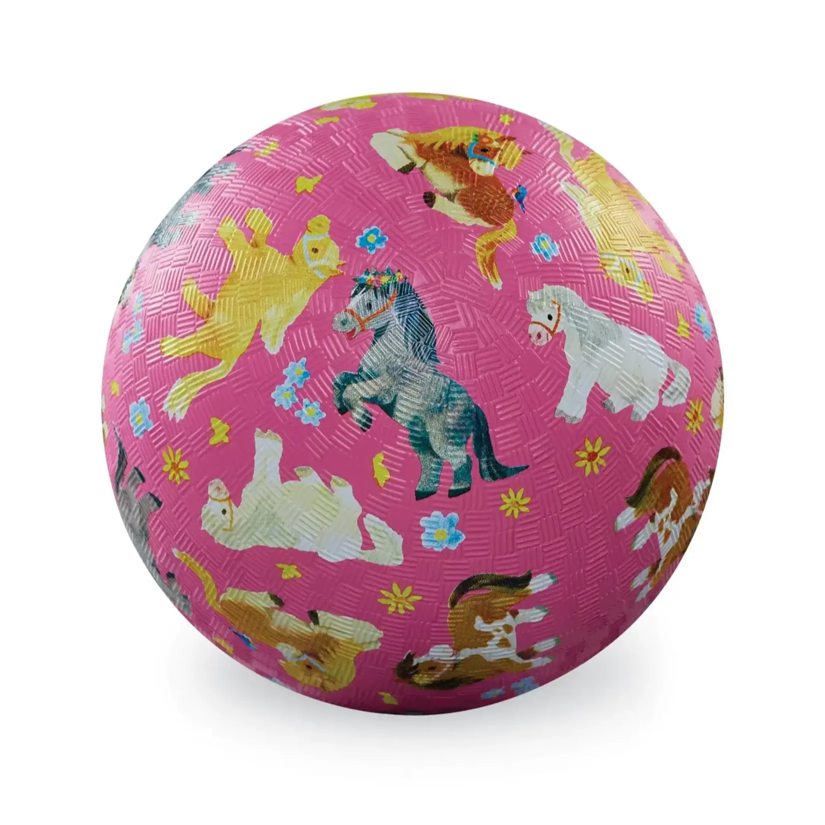 Crocodile Creek 5" Playground Ball - Pretty Ponies