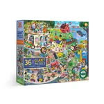 eeboo Friendly Town 36 Giant Puzzle