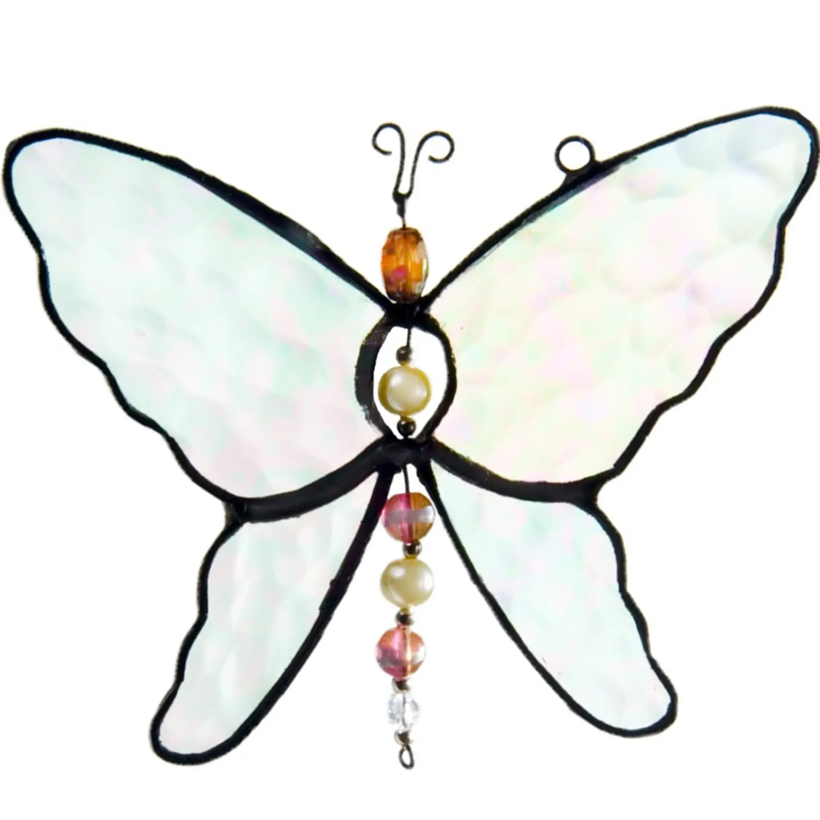 Stained Glass Butterfly Ornament