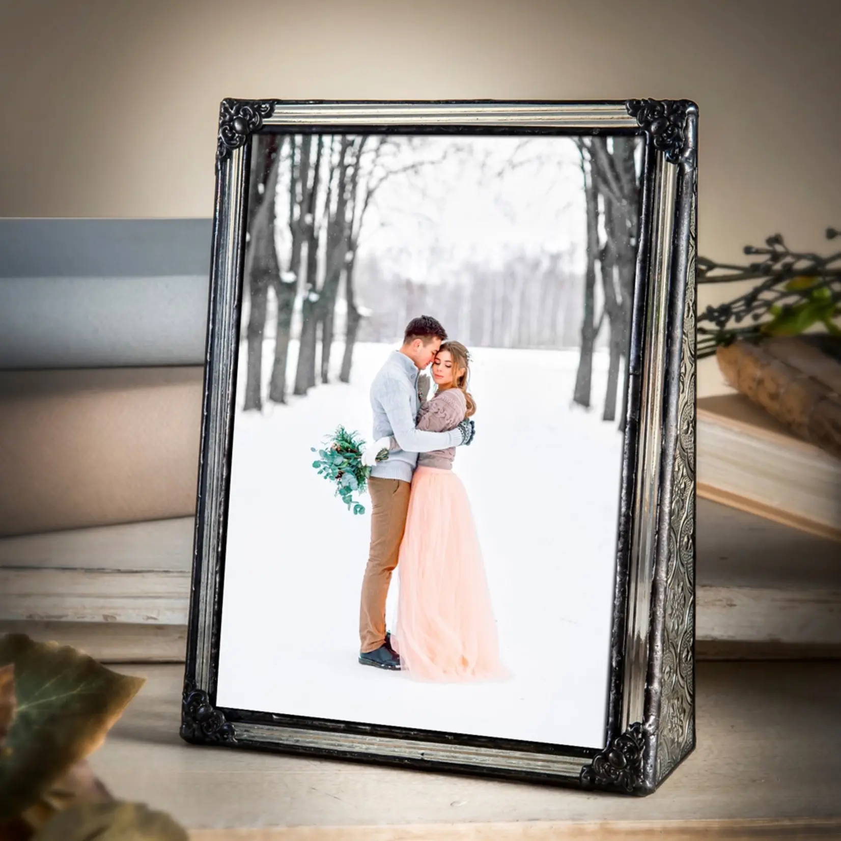 Flute & Vintage Picture Frames with Filigree Corners