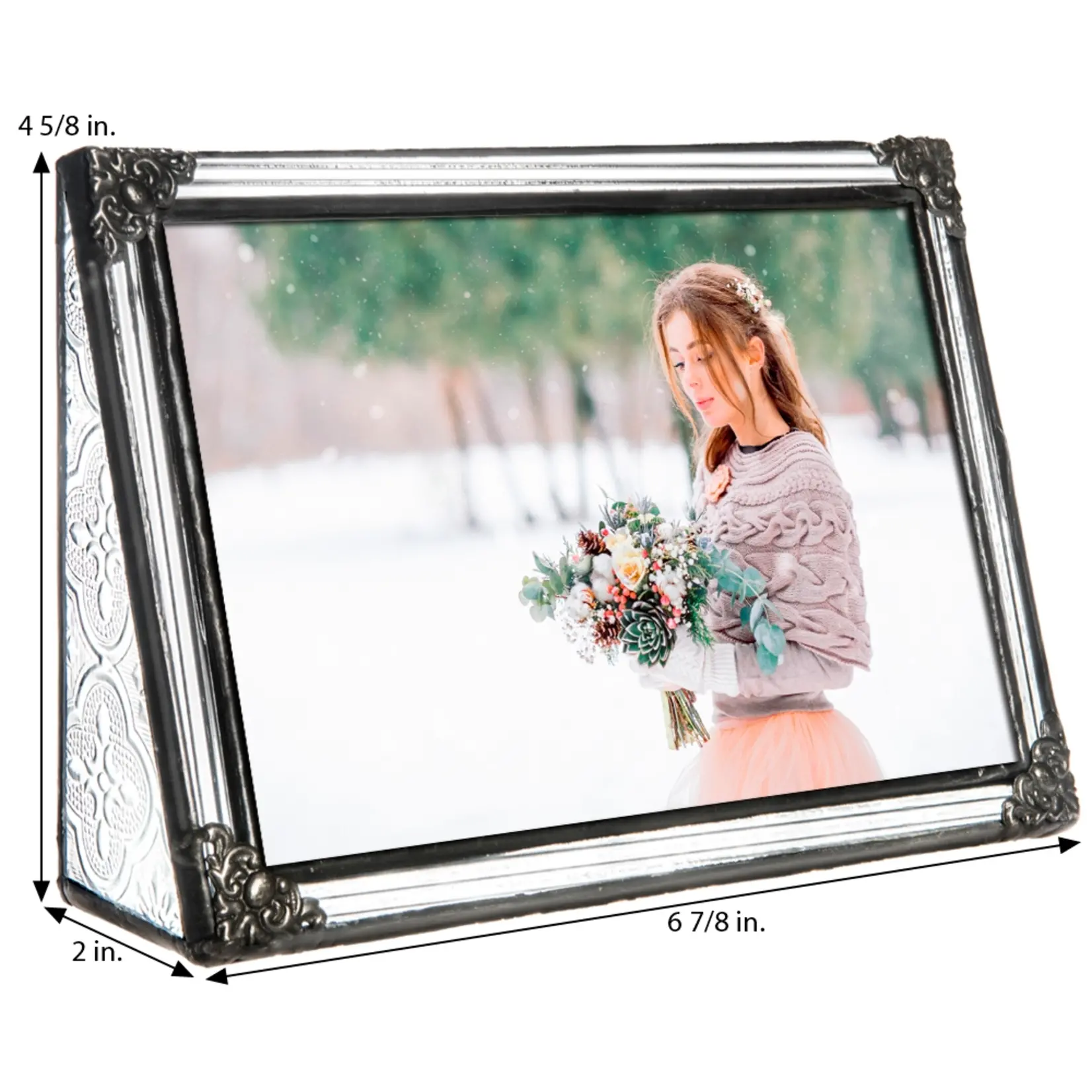 Flute & Vintage Picture Frames with Filigree Corners