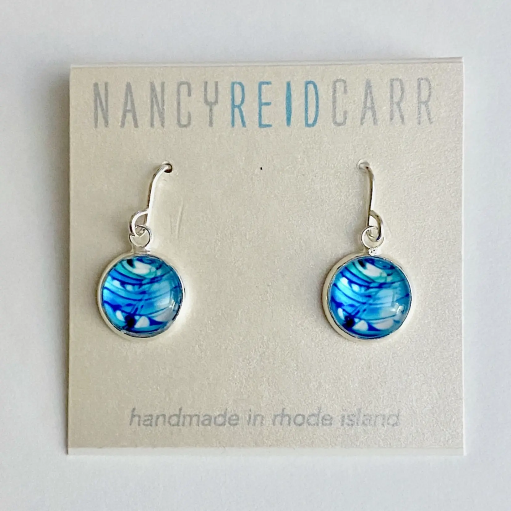 Drop Earrings - Abstract Collection - Blue