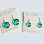 Drop Earrings - Abstract Collection - Green (2 size options)
