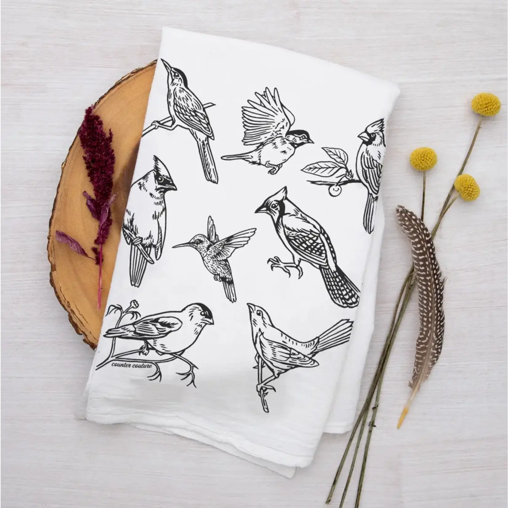 Bird Tea Towel