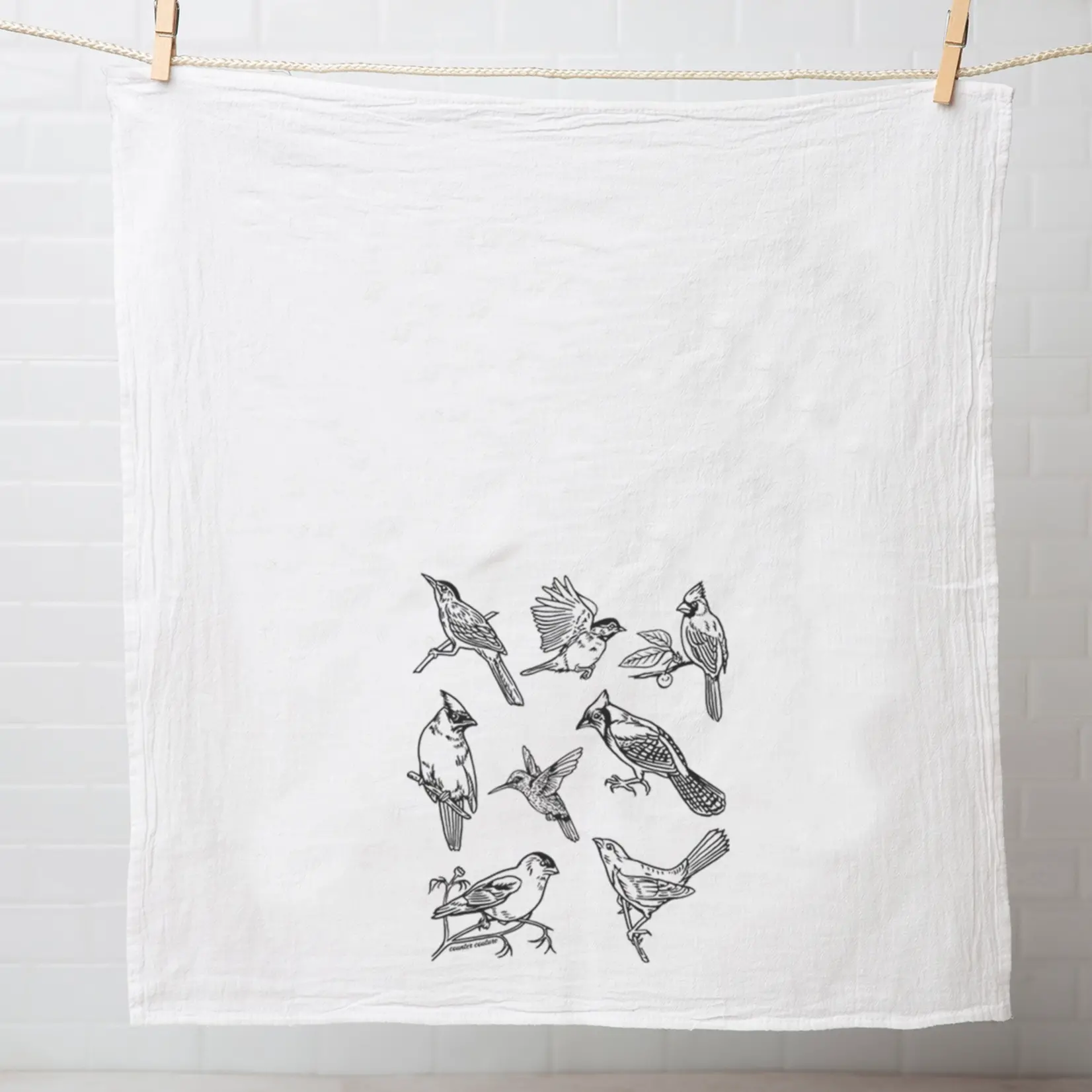 Bird Tea Towel