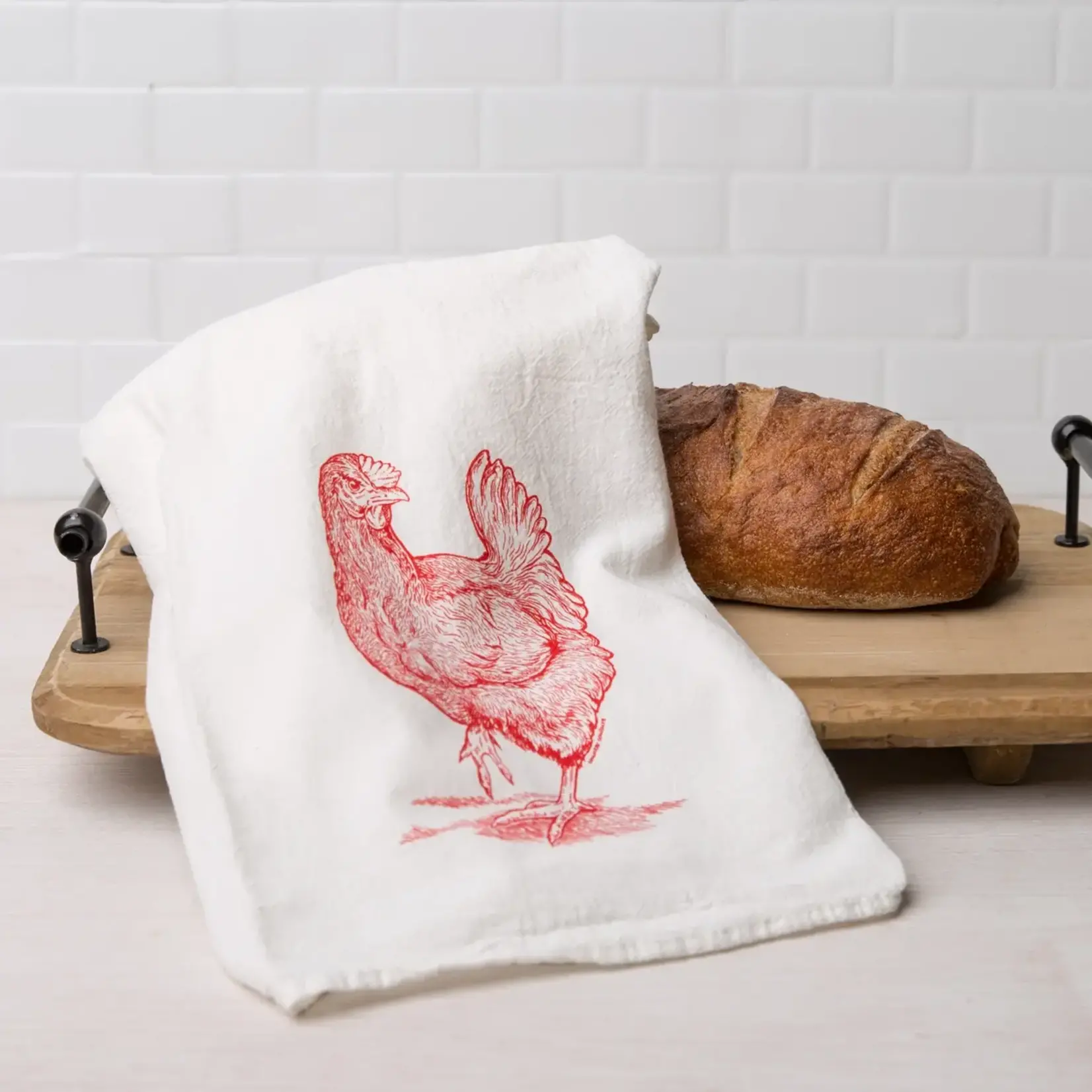 Chicken Tea Towel