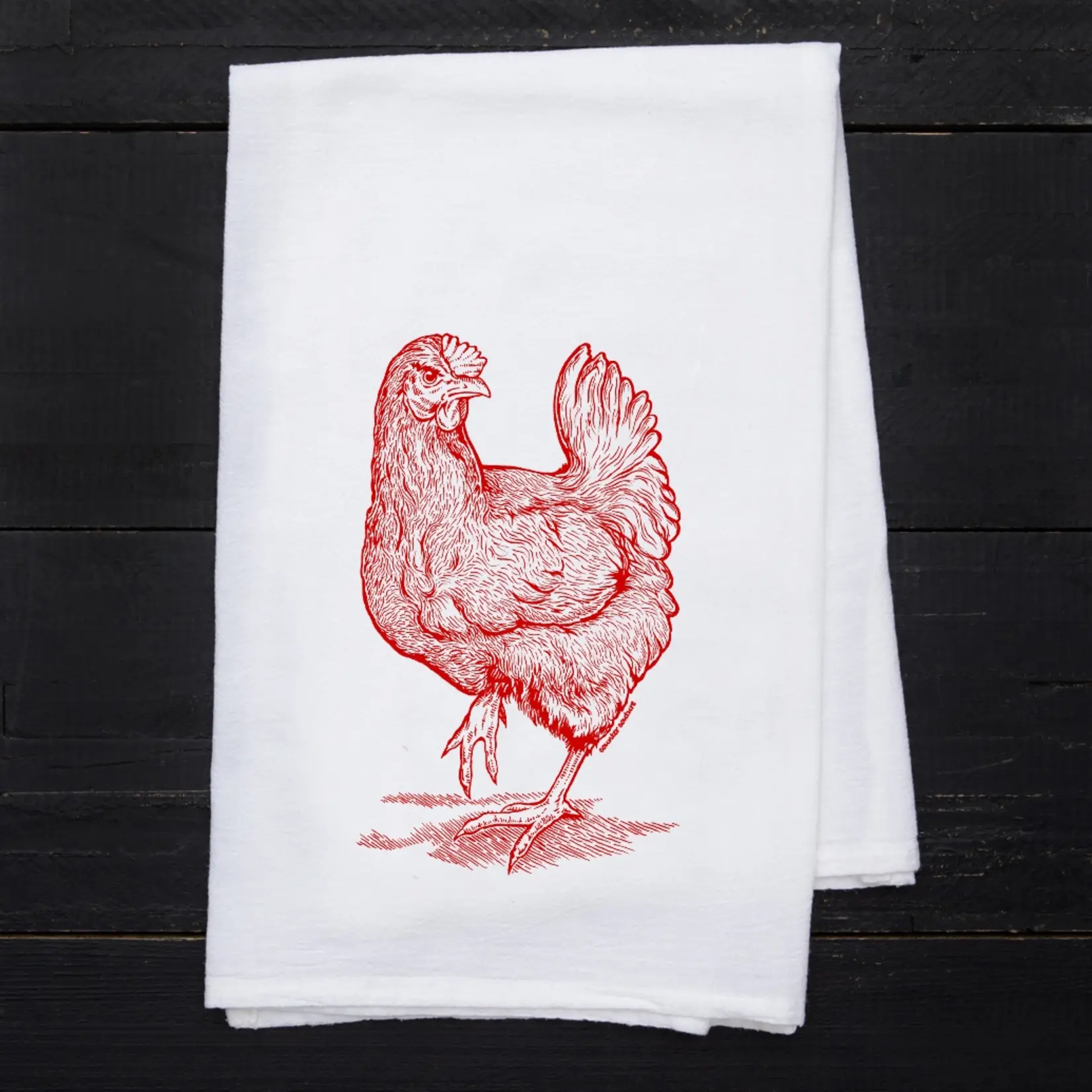 Chicken Tea Towel