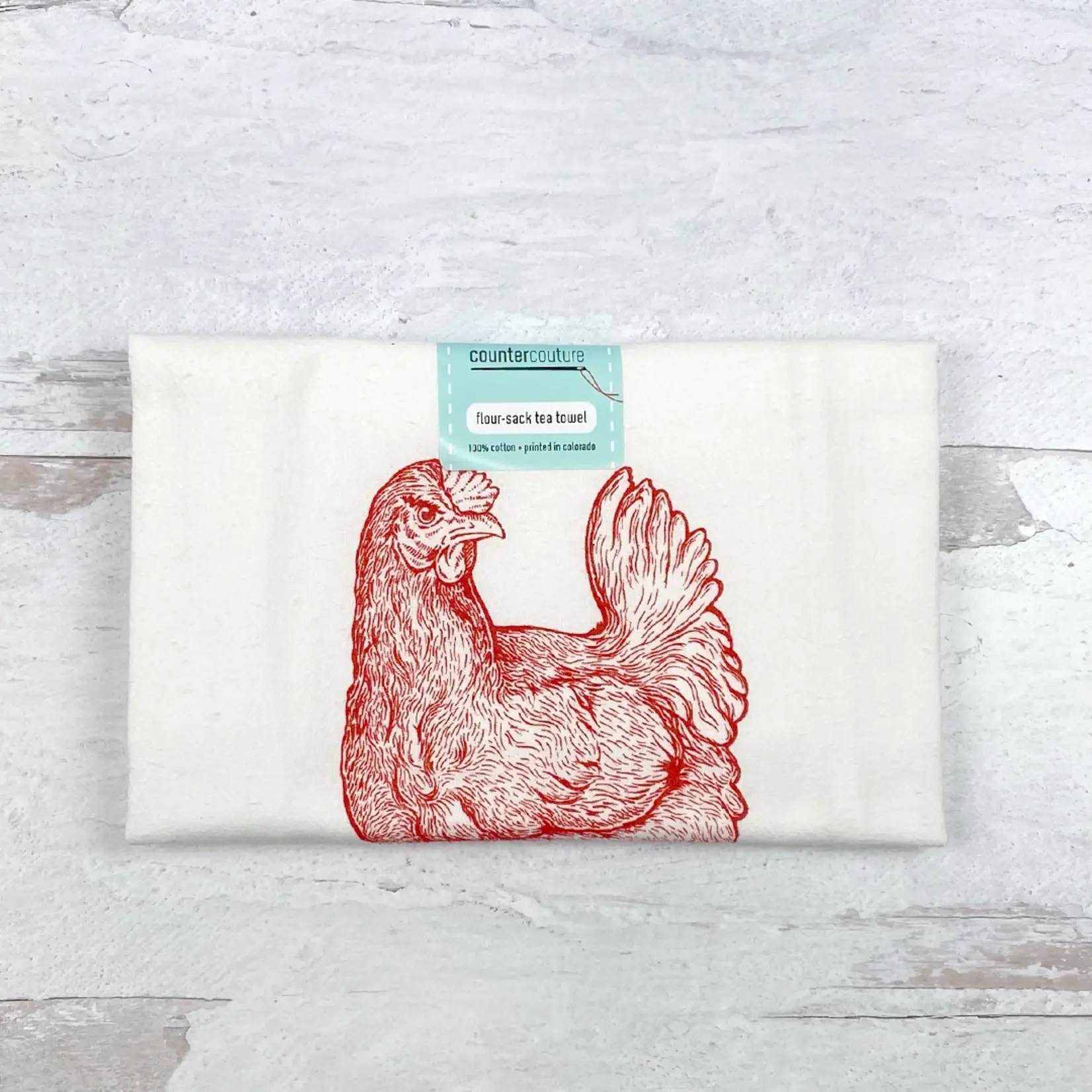 Chicken Tea Towel