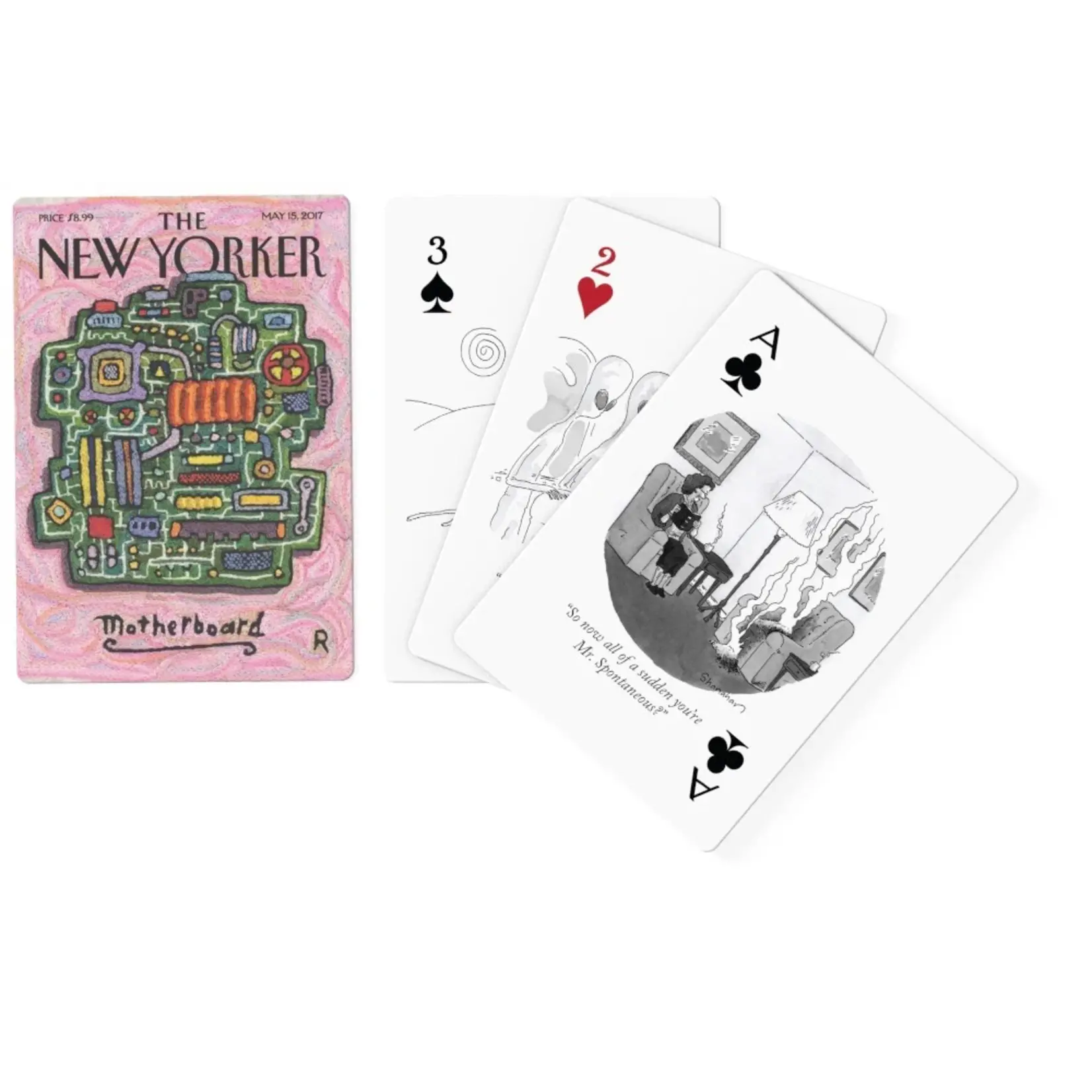 Science Cartoons Playing Cards Single Standard Deck