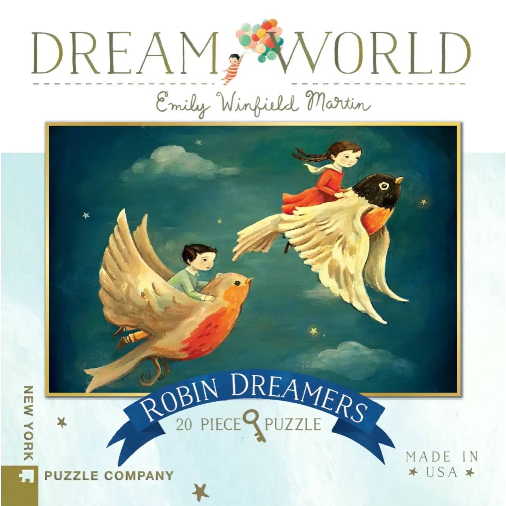 Robin Dreamers - 20 Piece Mini Puzzle