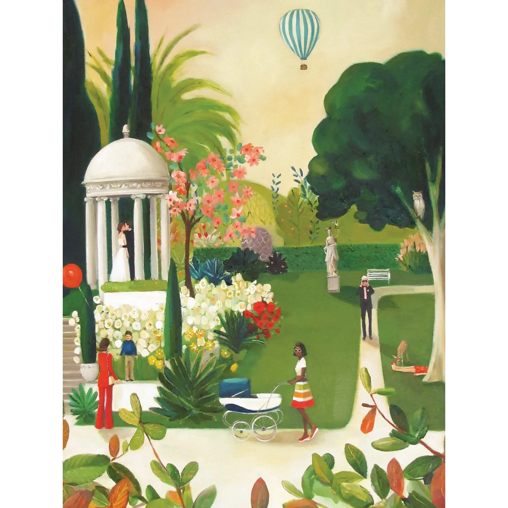 Fainting in the Botanical Garden - 1000 Piece Puzzle