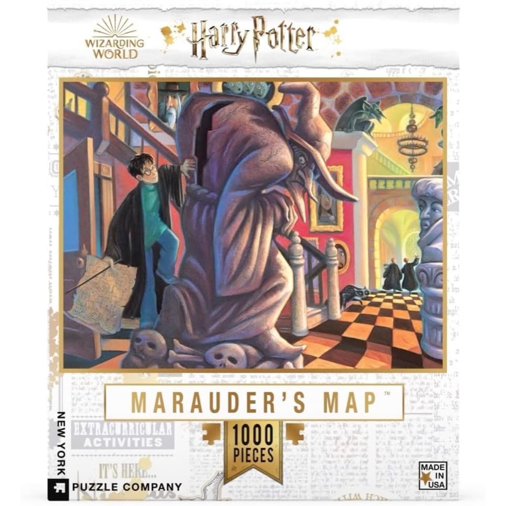 Harry Potter - Marauder's Map - 1000 Piece Puzzle