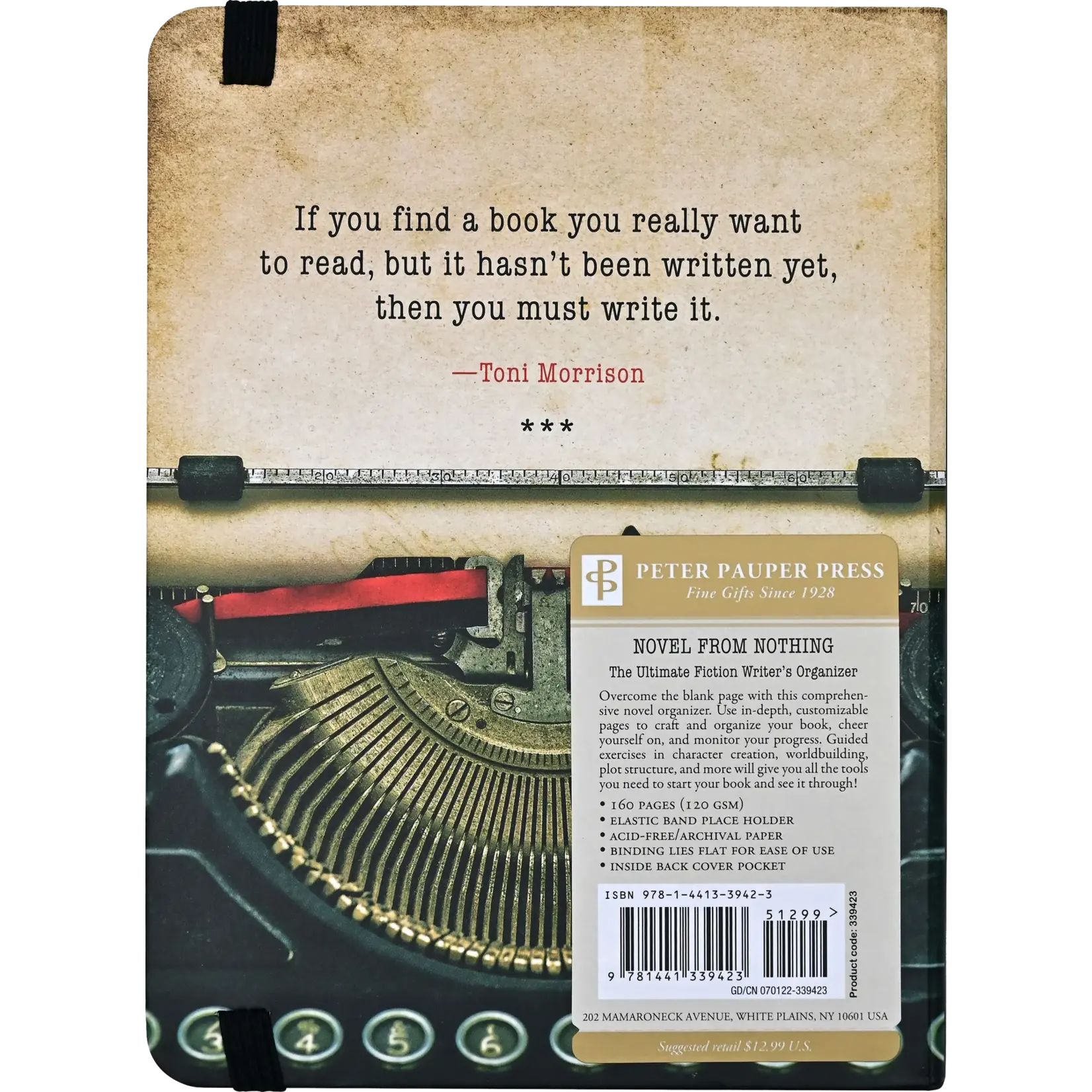 Peter Pauper Press Novel from Nothing: The Ultimate Fiction Writer's