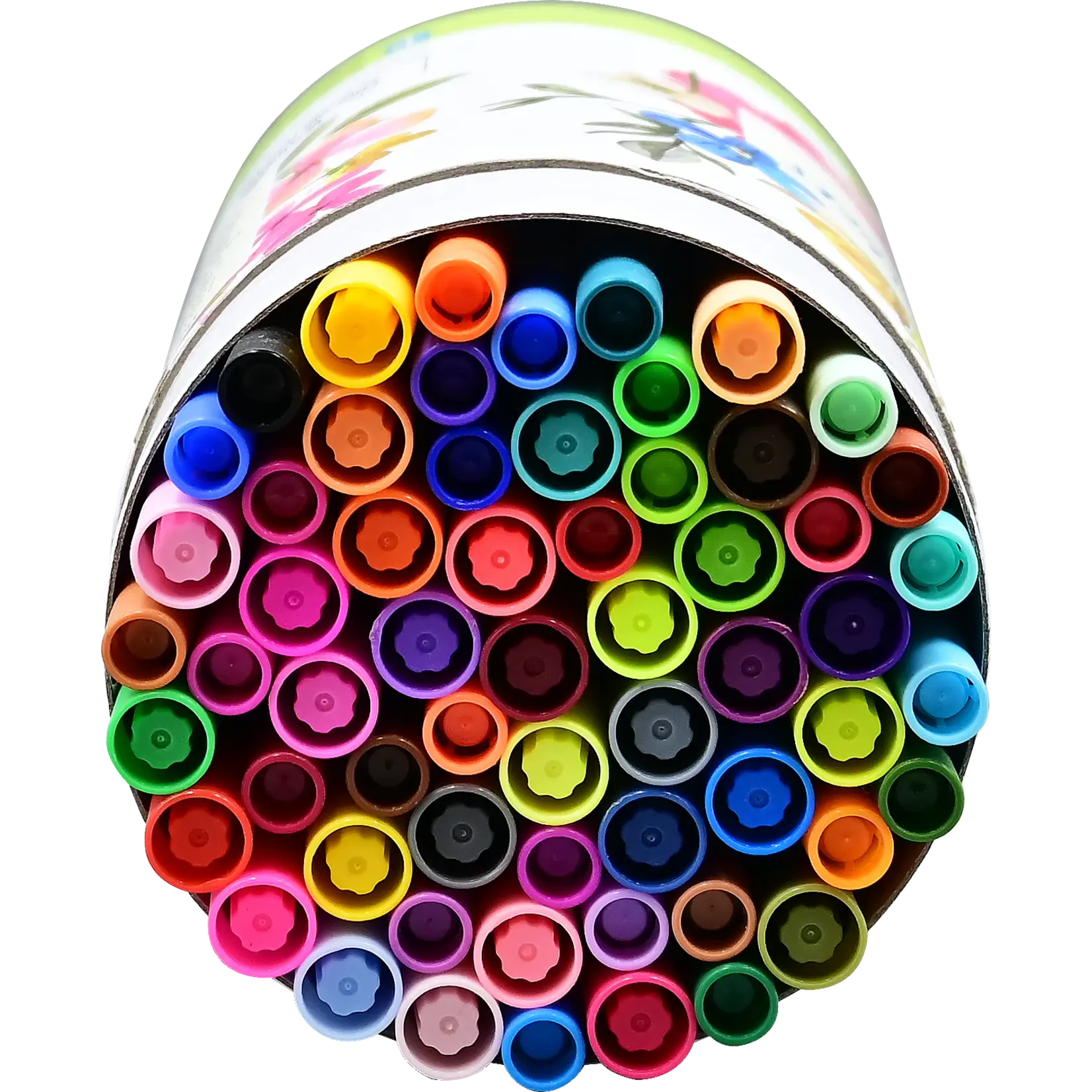 Peter Pauper Press Studio Series Dual-Tip Coloring Markers (set of 60)