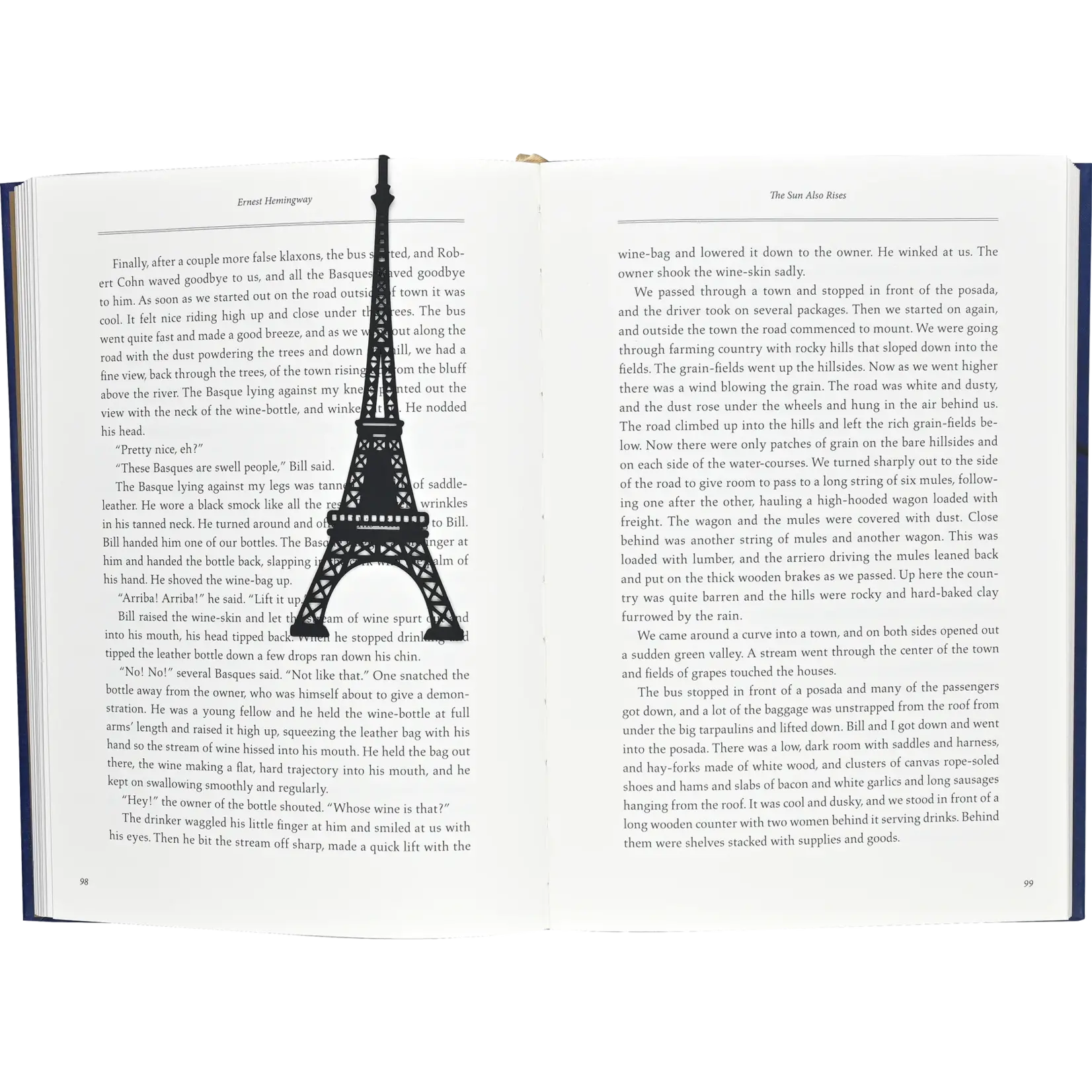Peter Pauper Press Eiffel Tower Metal 'Hanging' Bookmark