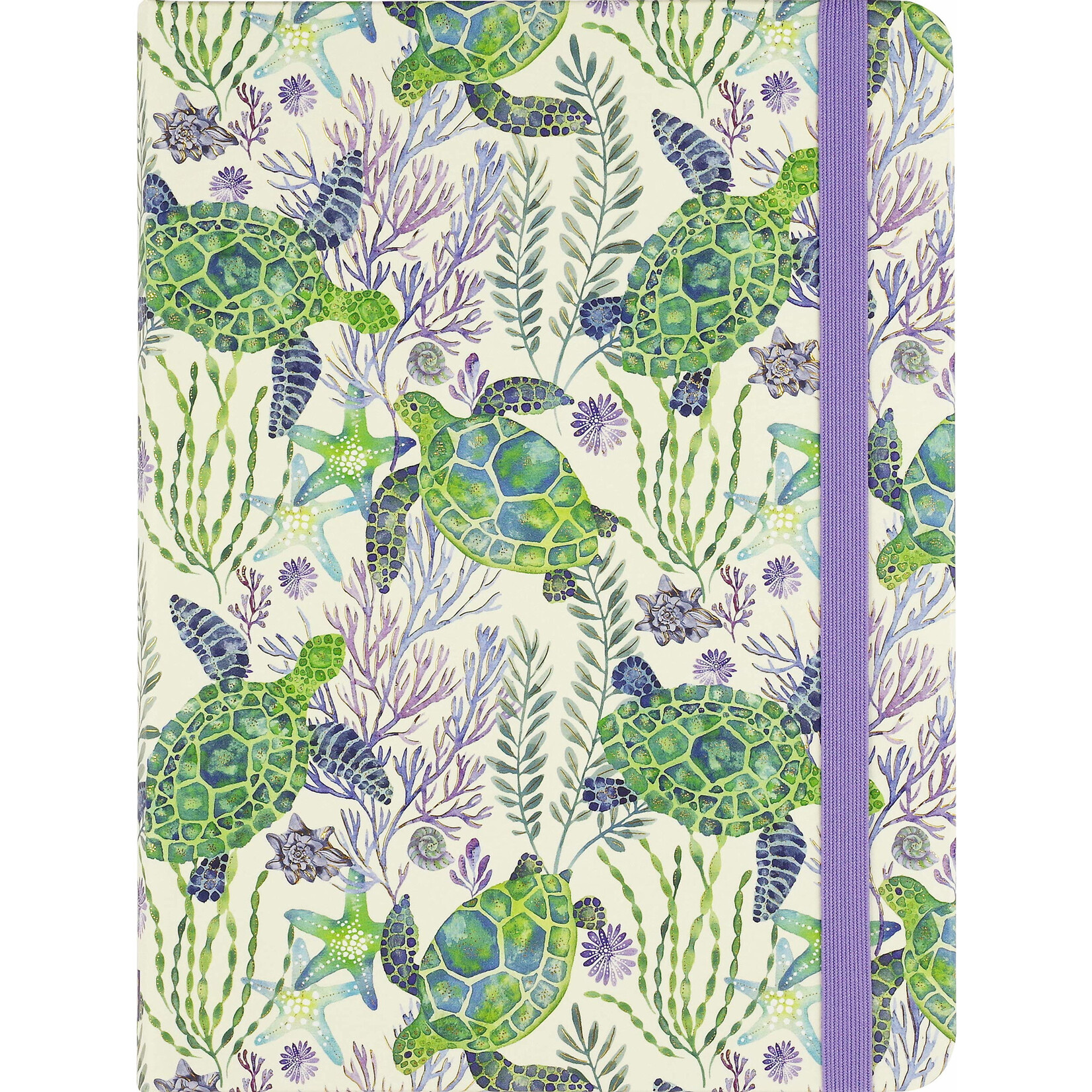 Peter Pauper Press Mid-Size Journal: Sea Turtles