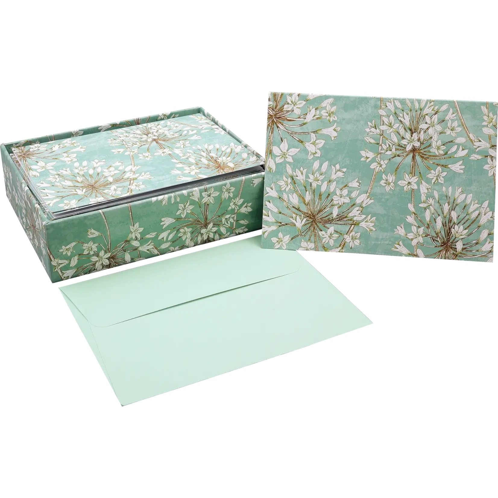 Peter Pauper Press Boxed Note Cards: Allium Blossoms