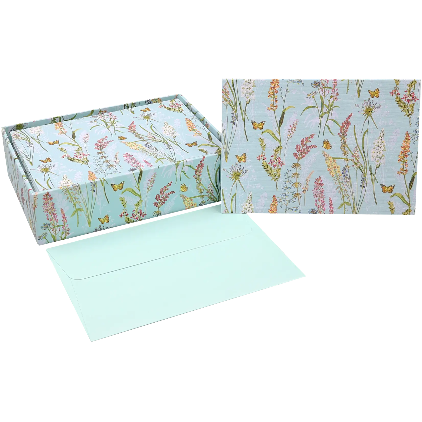 Peter Pauper Press Boxed Note Cards: Blooms & Butterflies