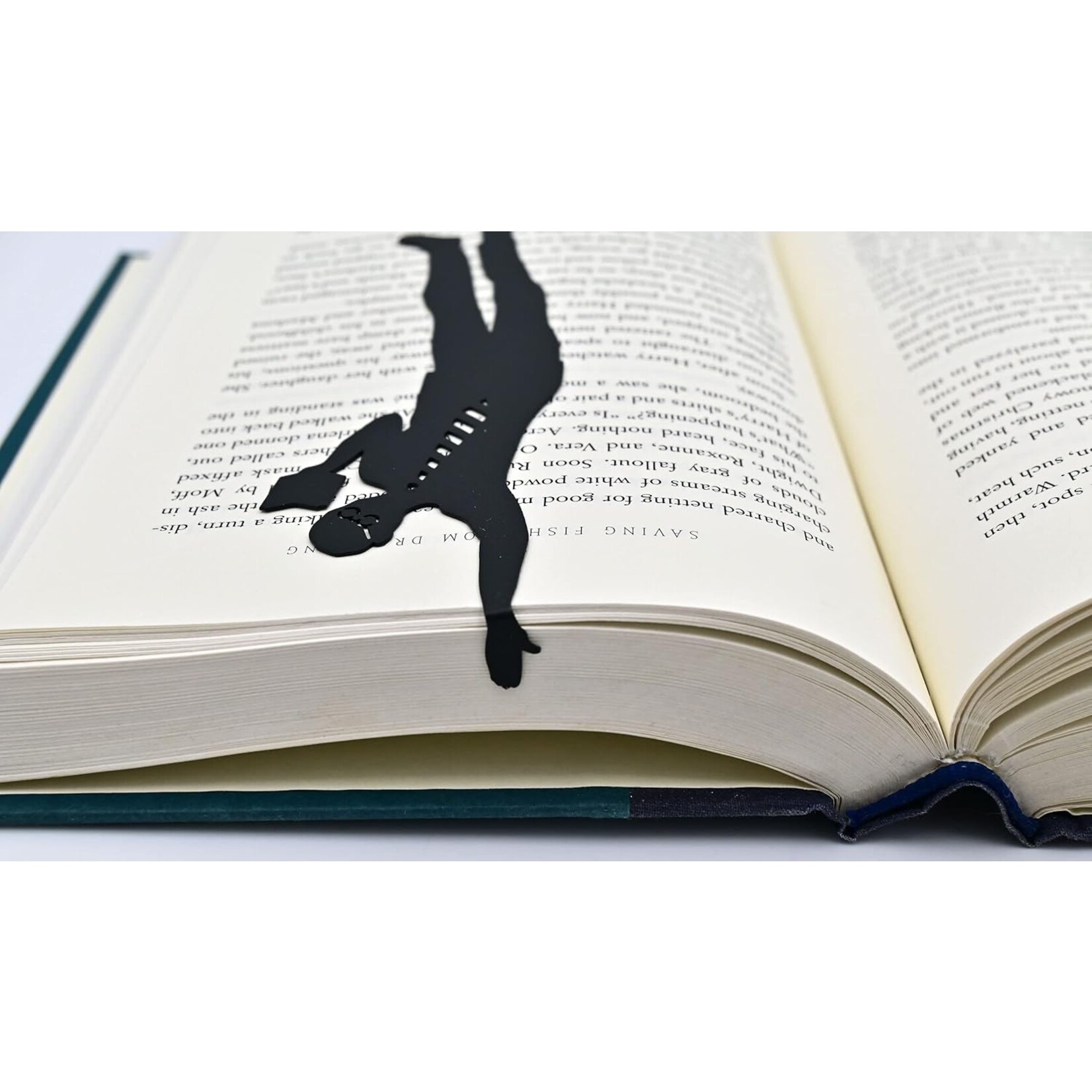 Peter Pauper Press Book Lover 'Hanging' Metal Bookmark