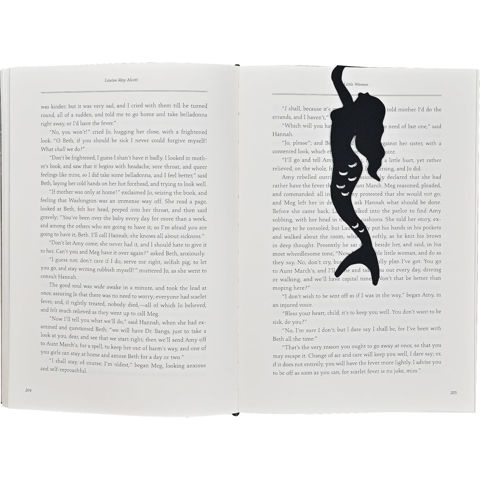 Peter Pauper Press Mermaid 'Hanging' Metal Bookmark
