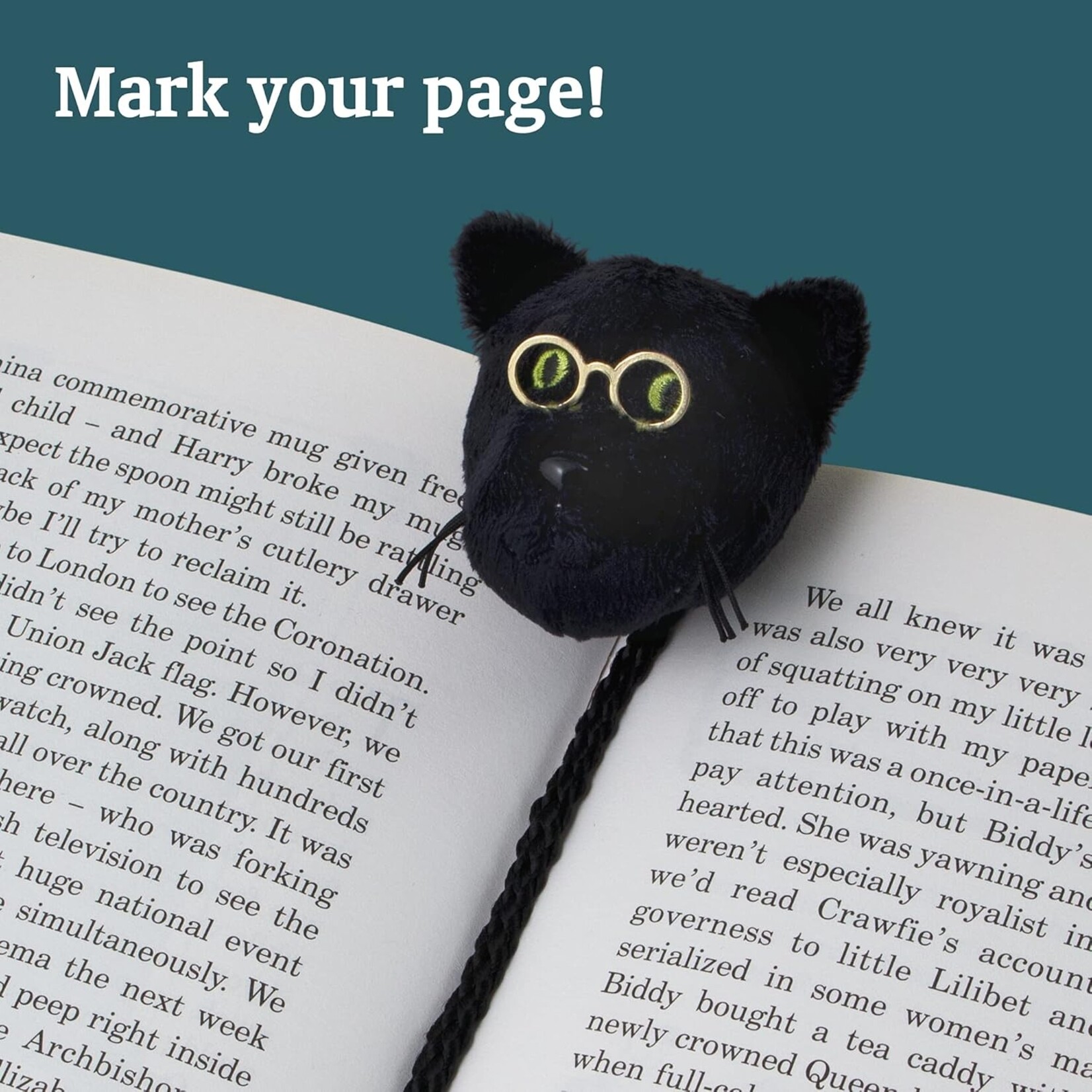 Book-Tails Bookmark - Cat