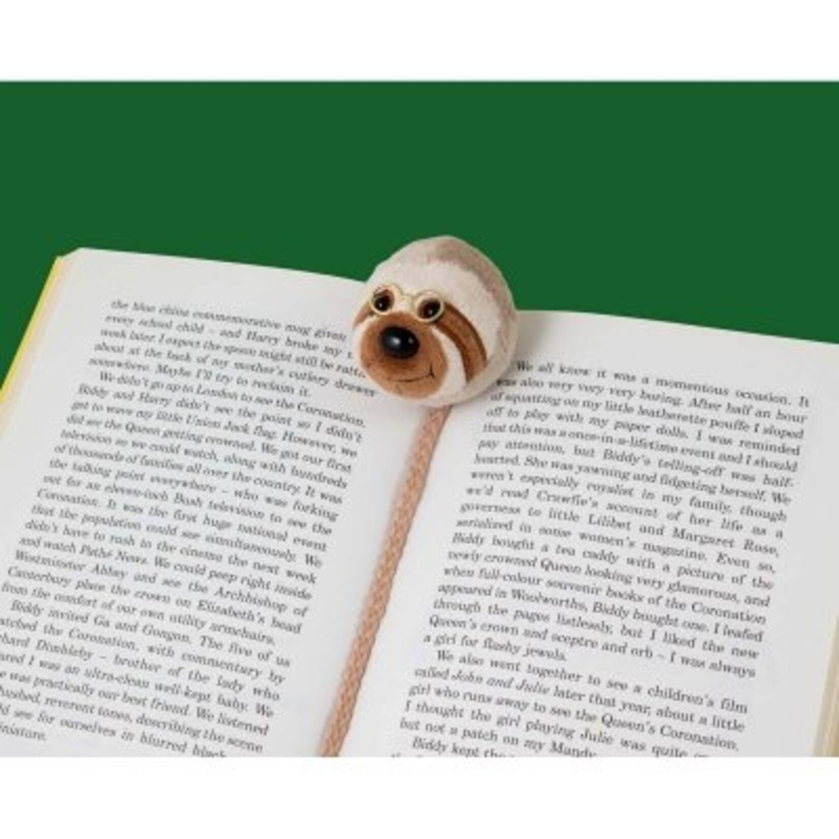Book-Tails Bookmark - Sloth
