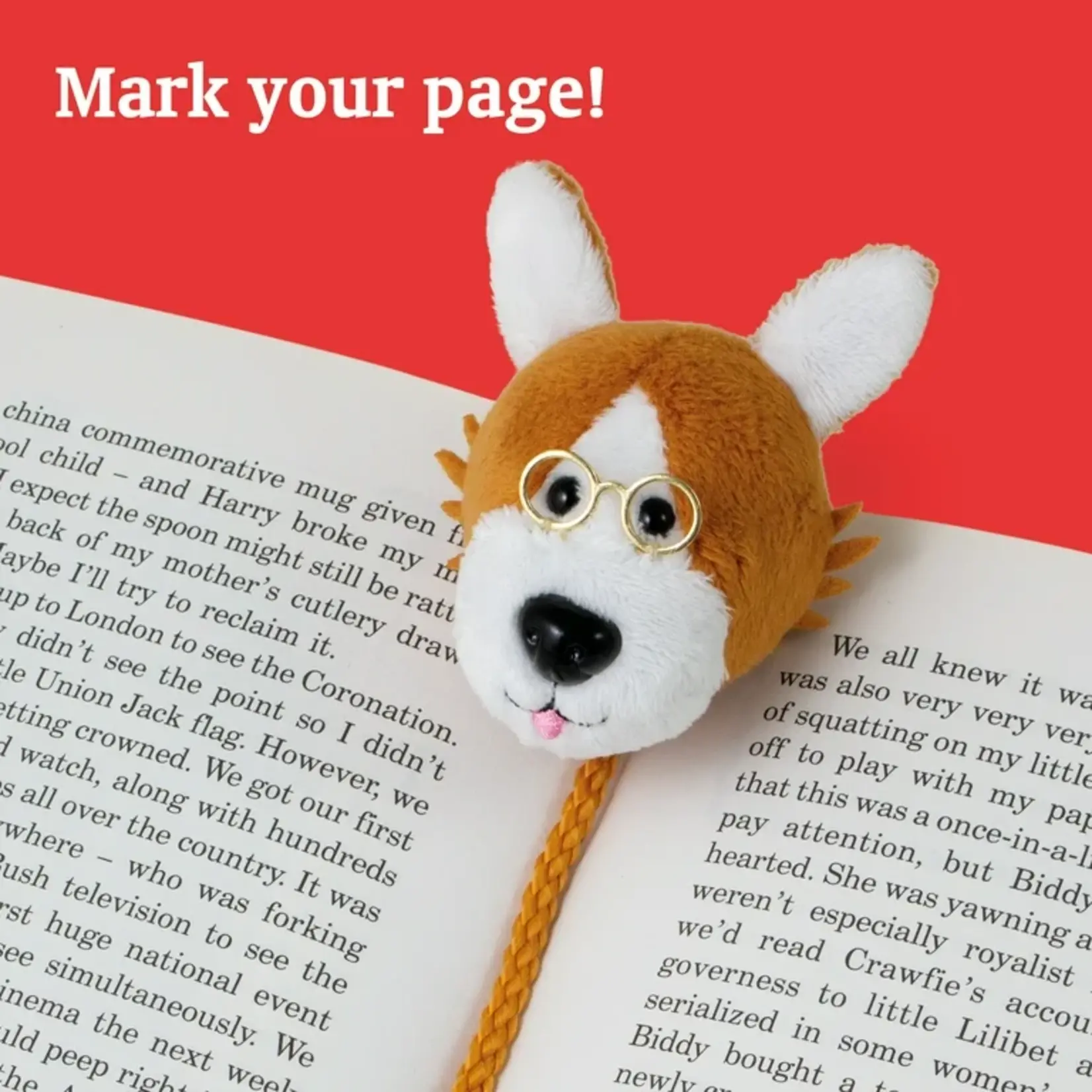 Book-Tails Bookmark - Corgi
