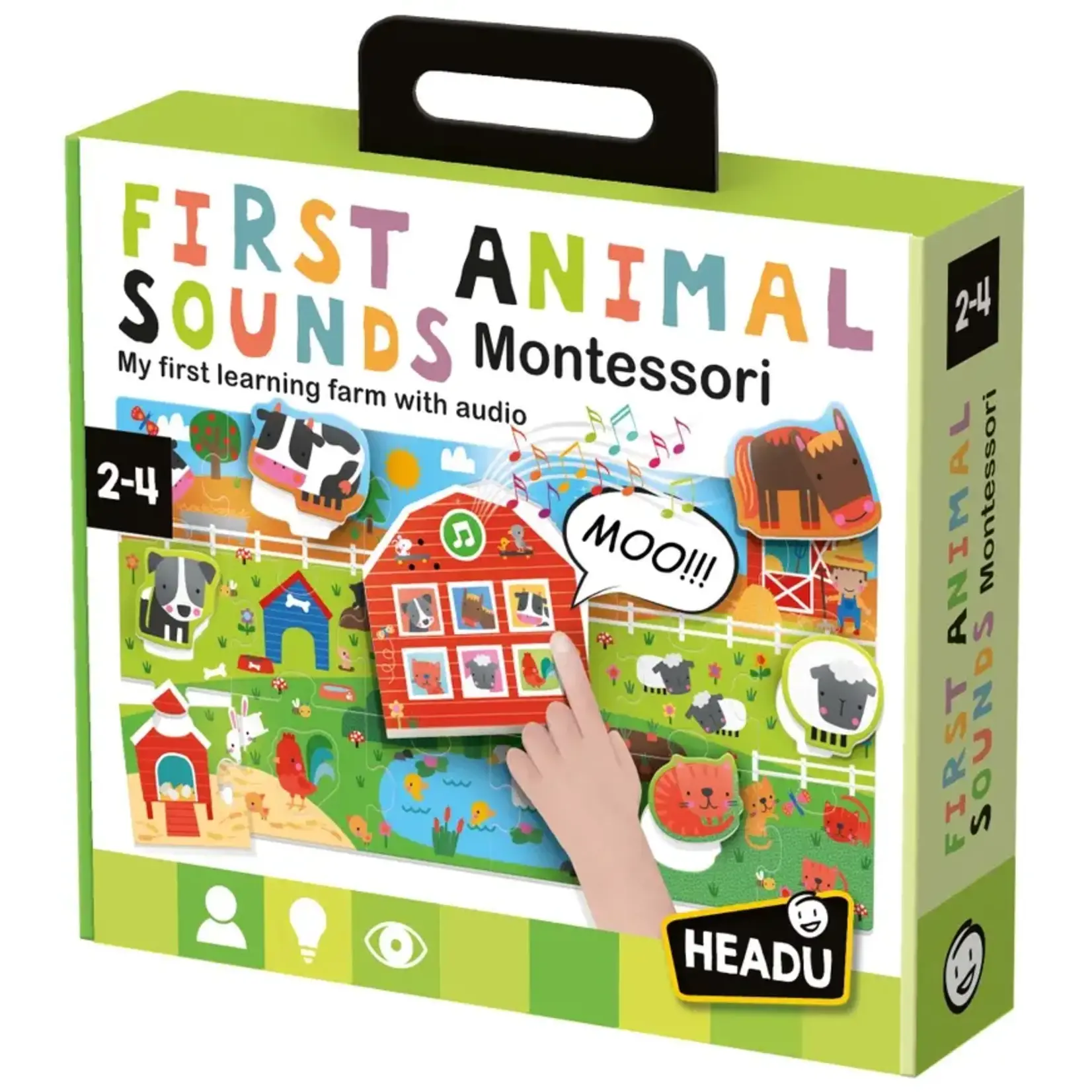 First Animal Sounds Montessori - Educational Toddler Toy