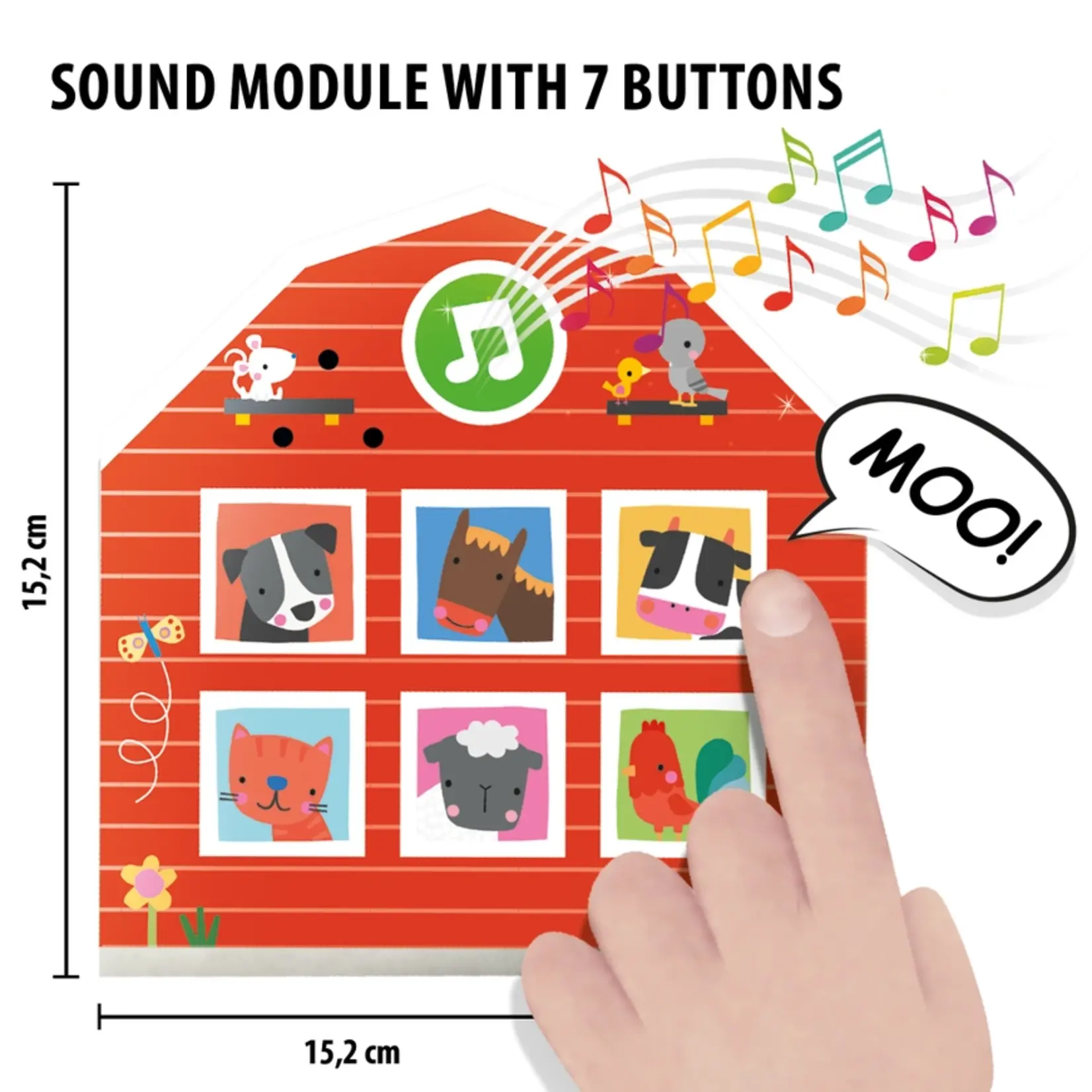 First Animal Sounds Montessori - Educational Toddler Toy