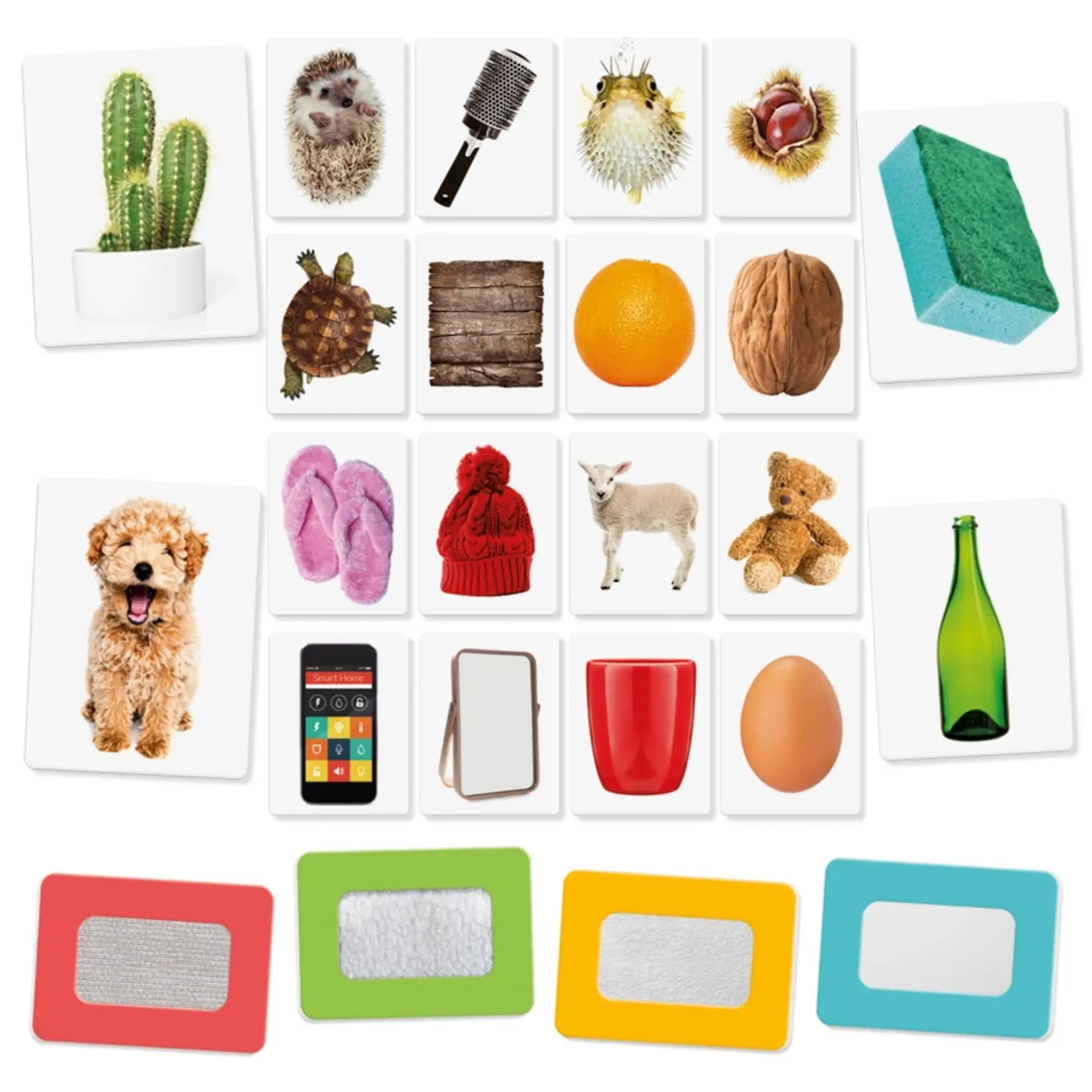 Tactile Flash Cards Montessori - Educational Toddler Toy