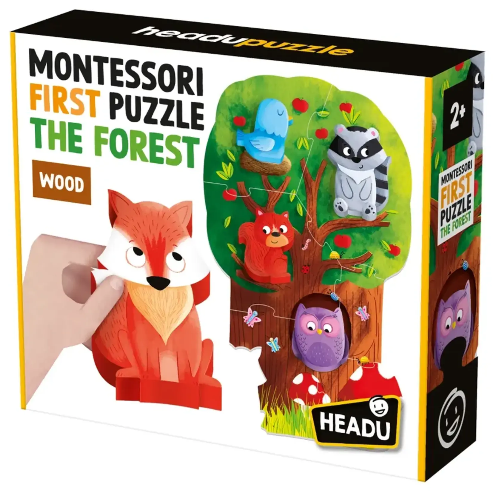 Montessori First Puzzle the Forest - Educational Toddler Toy