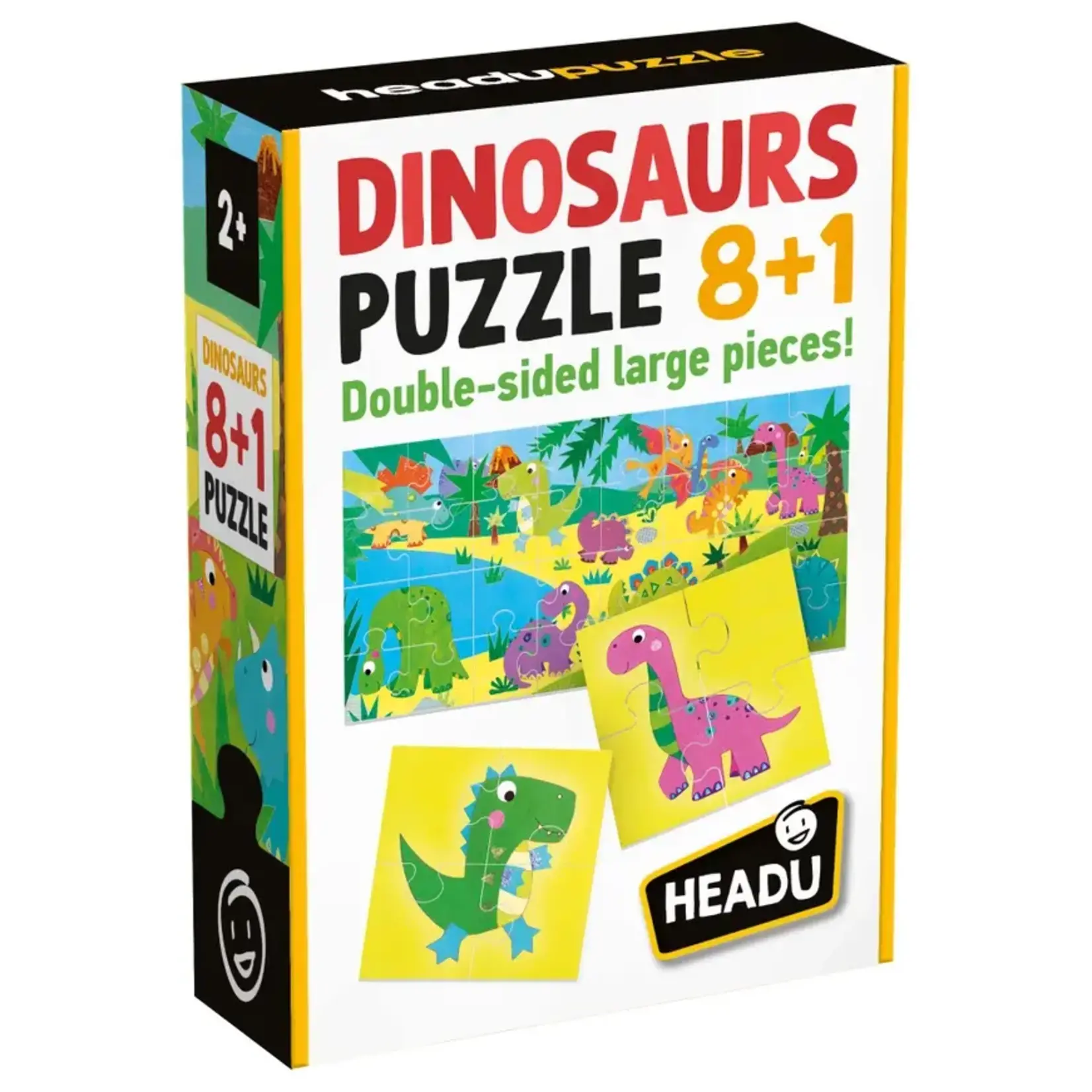 Puzzle 8+1 Dinosaurs - Educational Toy for Toddlers
