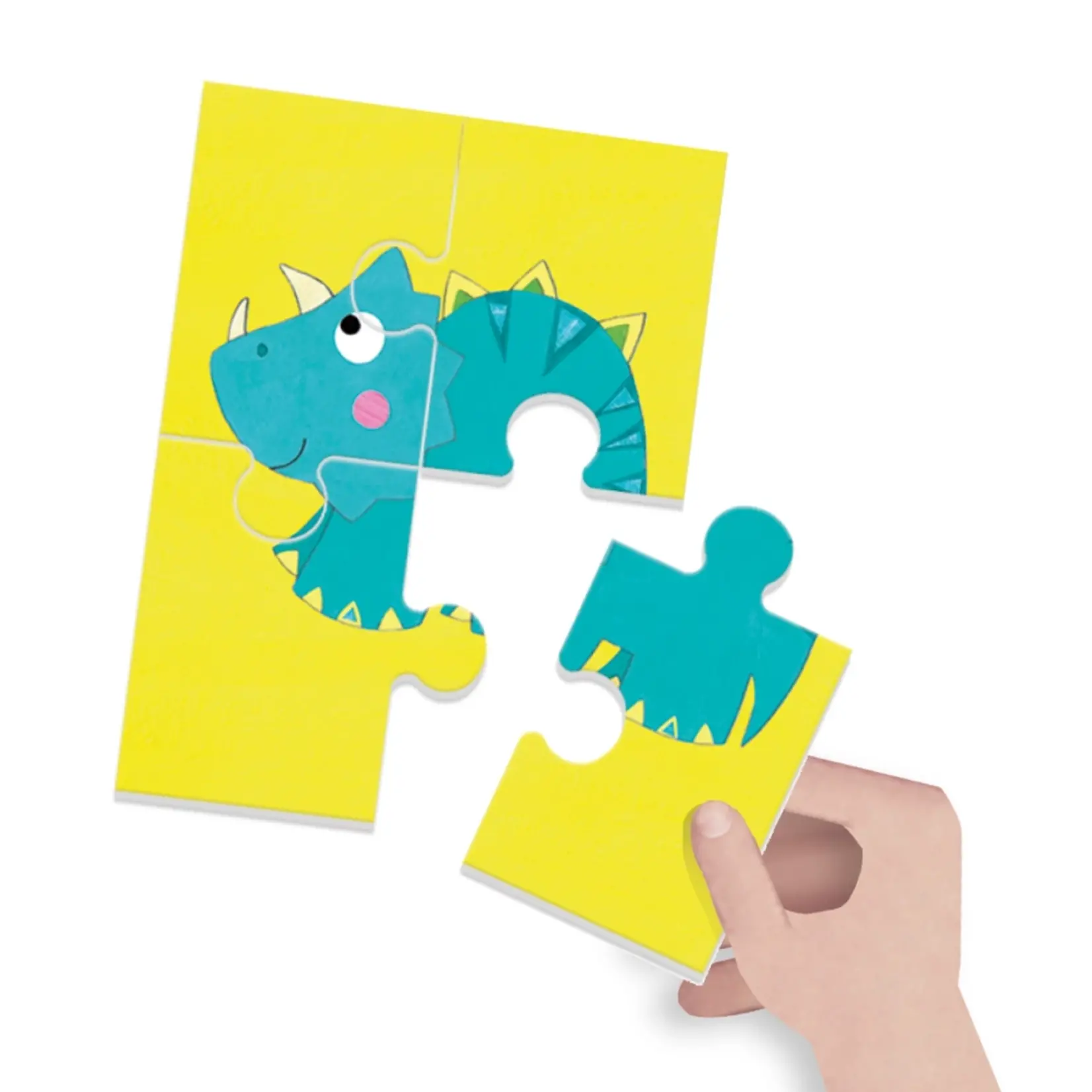 Puzzle 8+1 Dinosaurs - Educational Toy for Toddlers