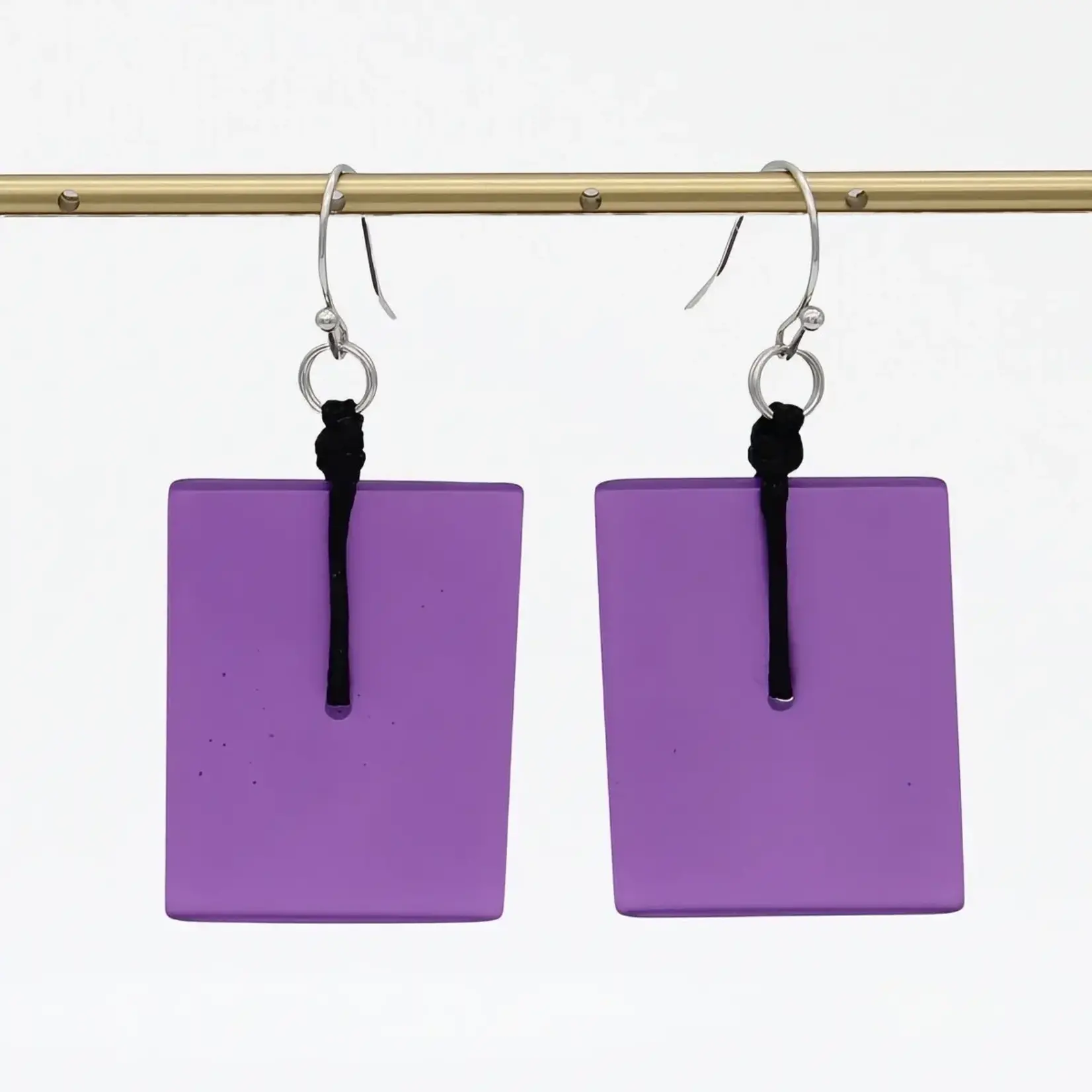 Rectangle Dangle Earrings