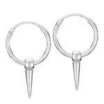 Seattle Sterling Silver Hoop Earrings