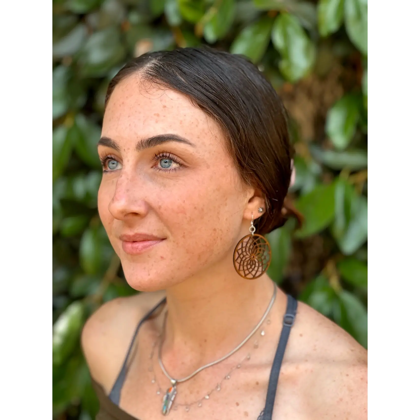 Dreamcatcher Wooden Earrings