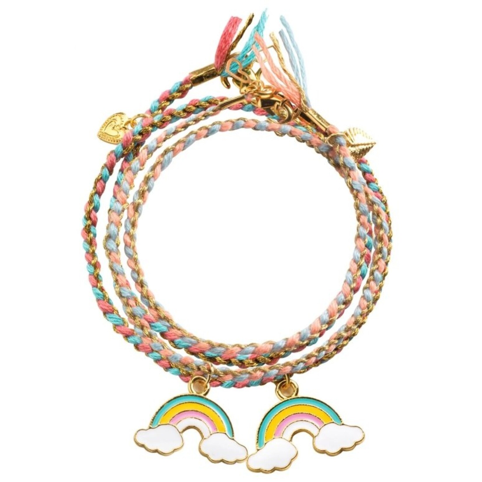 LGA Beads & Jewelry - Rainbow Kumihimo